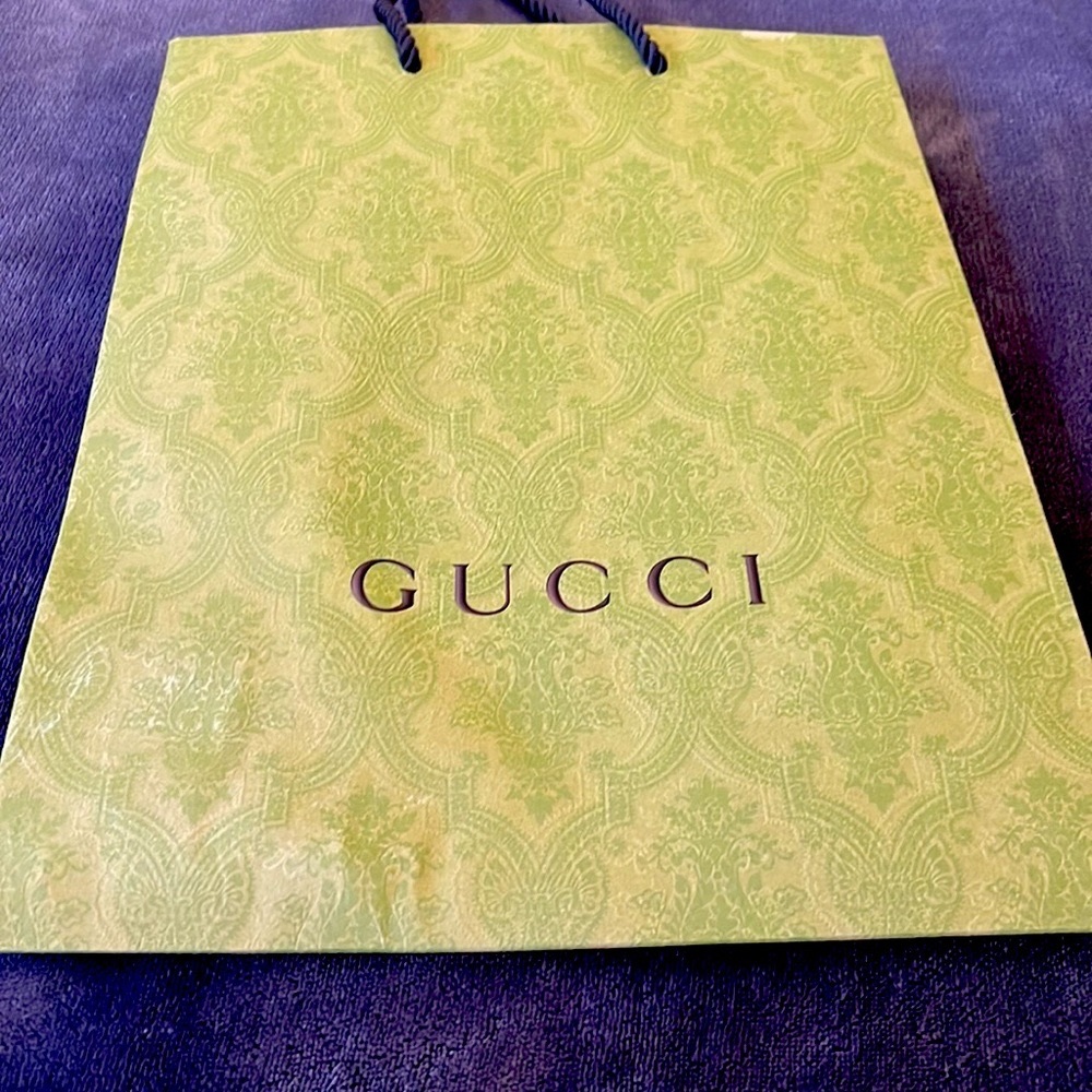 Gucci Shopping Bag 13.5in X 10in.